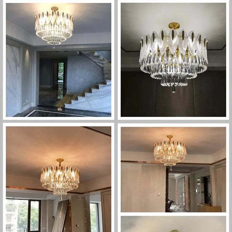Kronleuchter Pendelleuchte aus Kristall Elegant