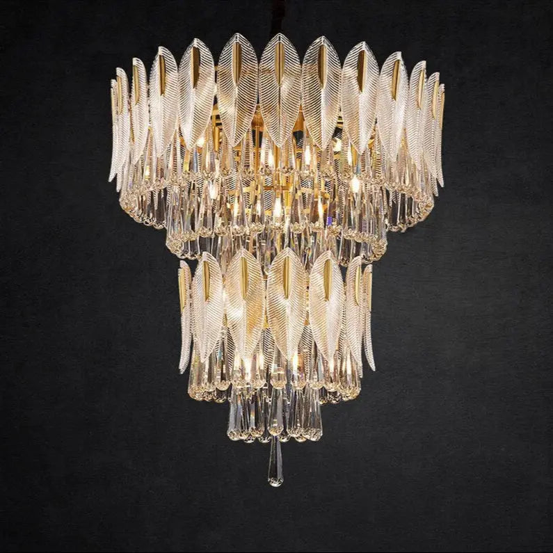 Kronleuchter Pendelleuchte aus Kristall Elegant