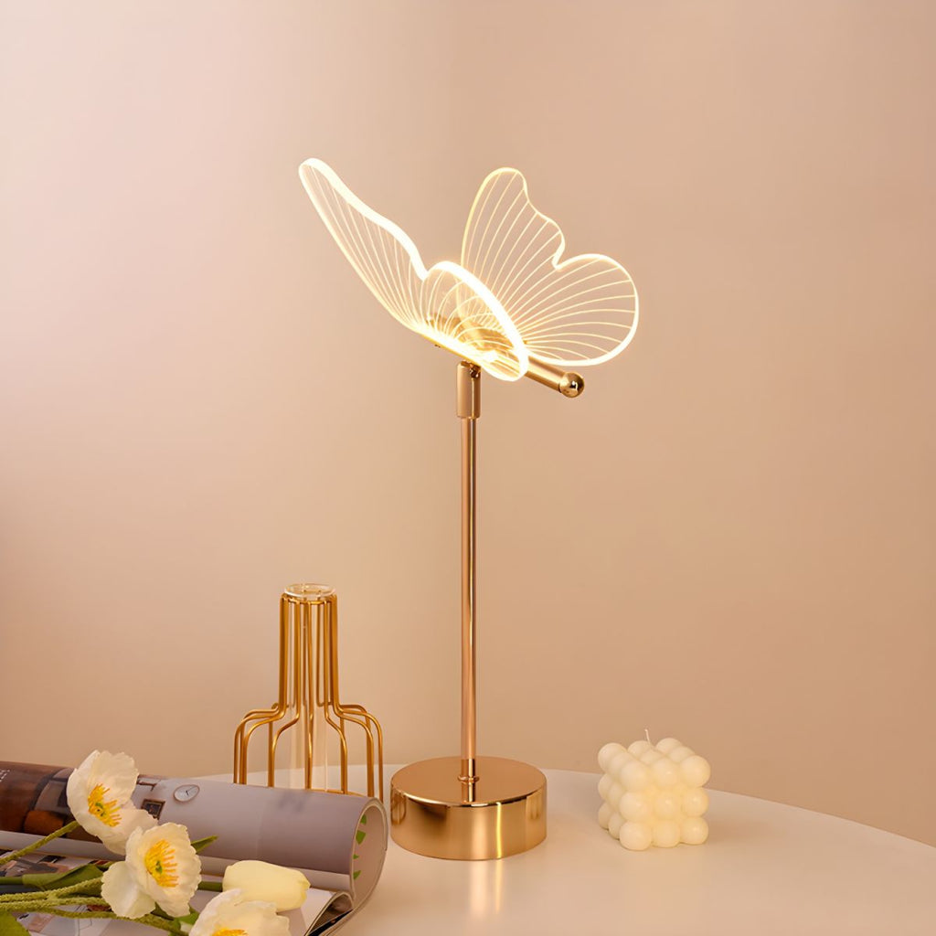 Nachttischlampe Schmetterling