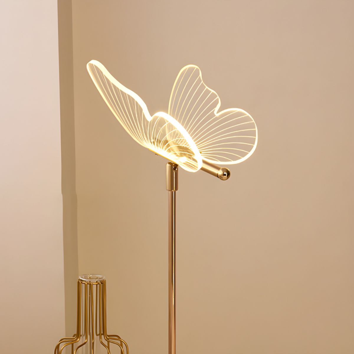 Nachttischlampe Schmetterling