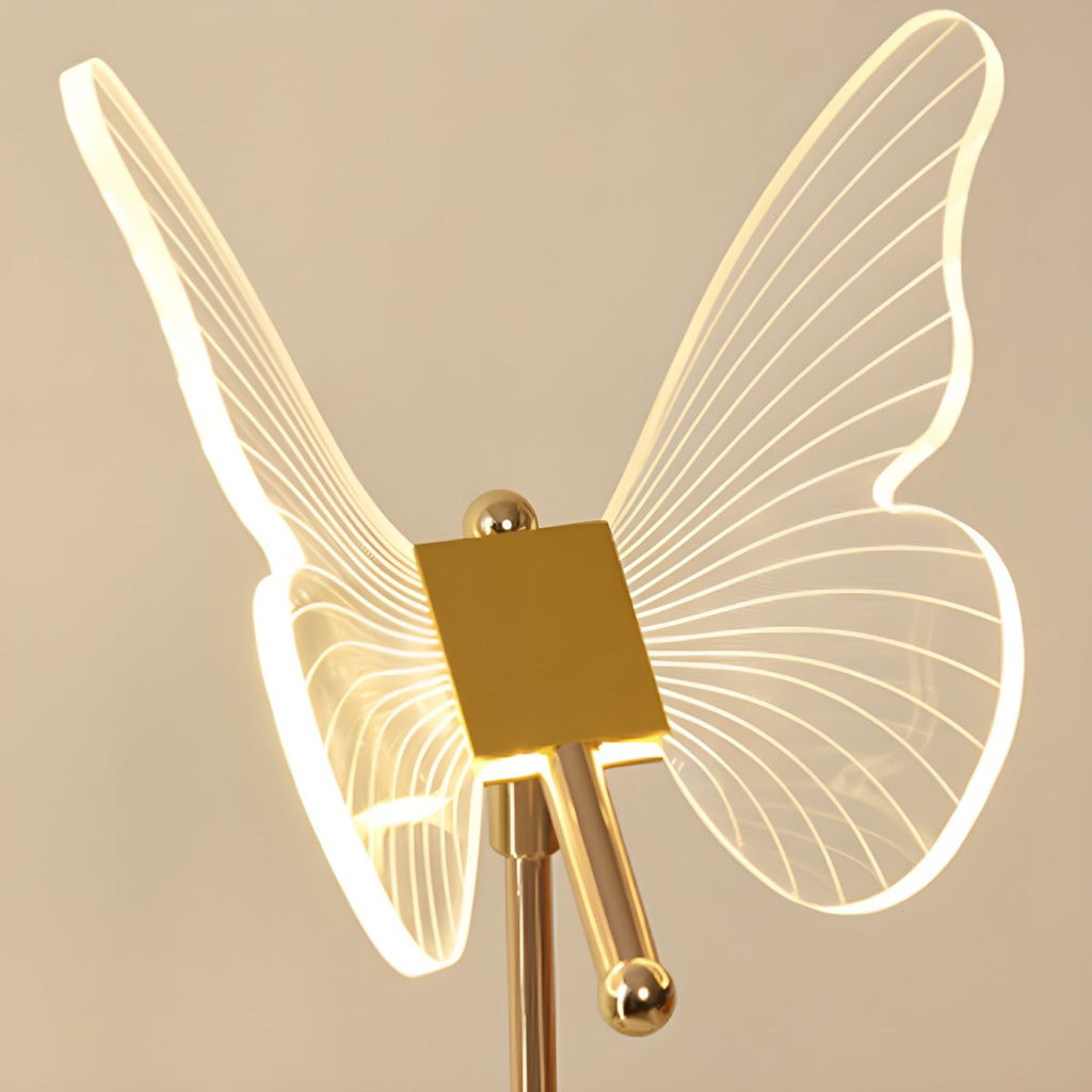 Nachttischlampe Schmetterling