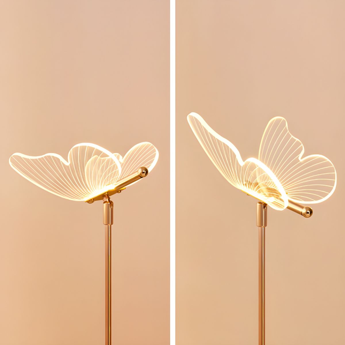 Nachttischlampe Schmetterling
