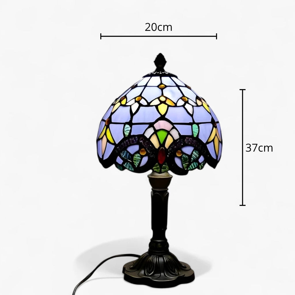 Nachttischlampe Tiffany Aurore