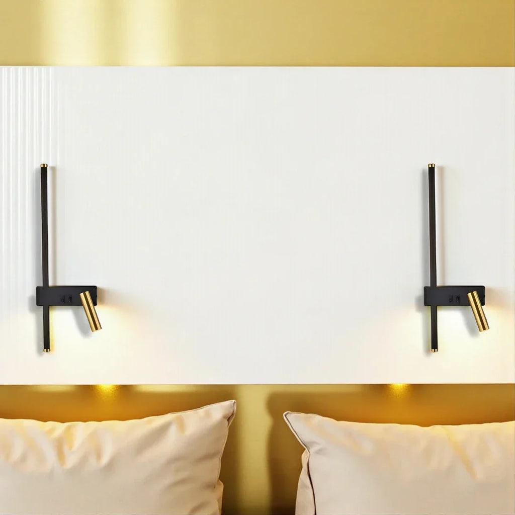 Nachttischlampe Wand Leuchtstange mit LED