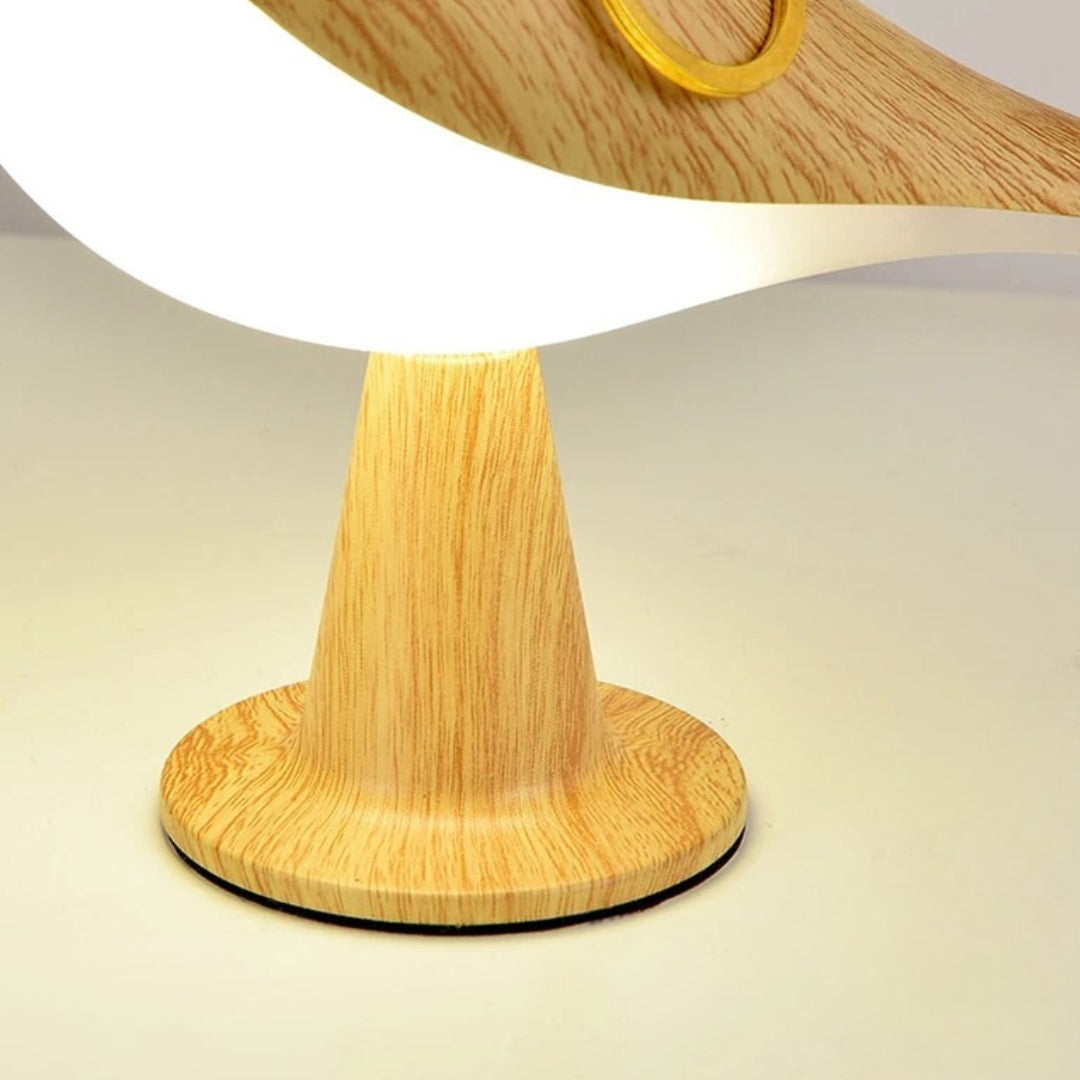Nachttischlampe Vogel