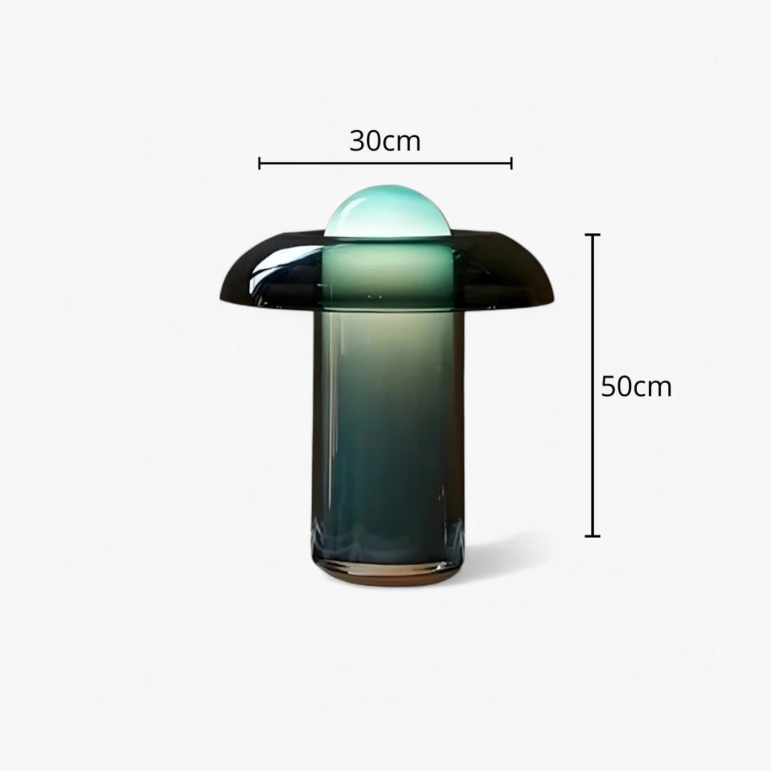 Nachttischlampe Modernes Glas