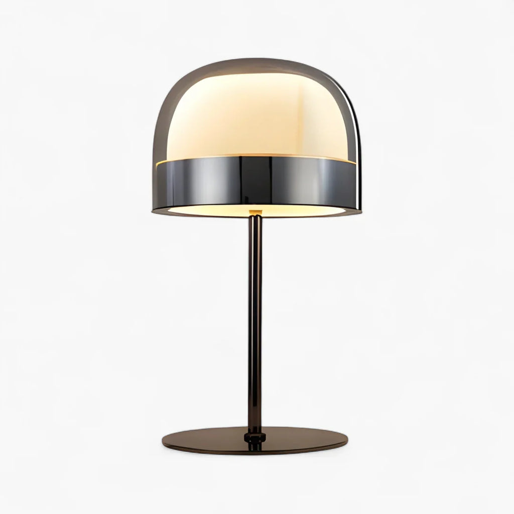 Nachttischlampe aus Transparentes Glas
