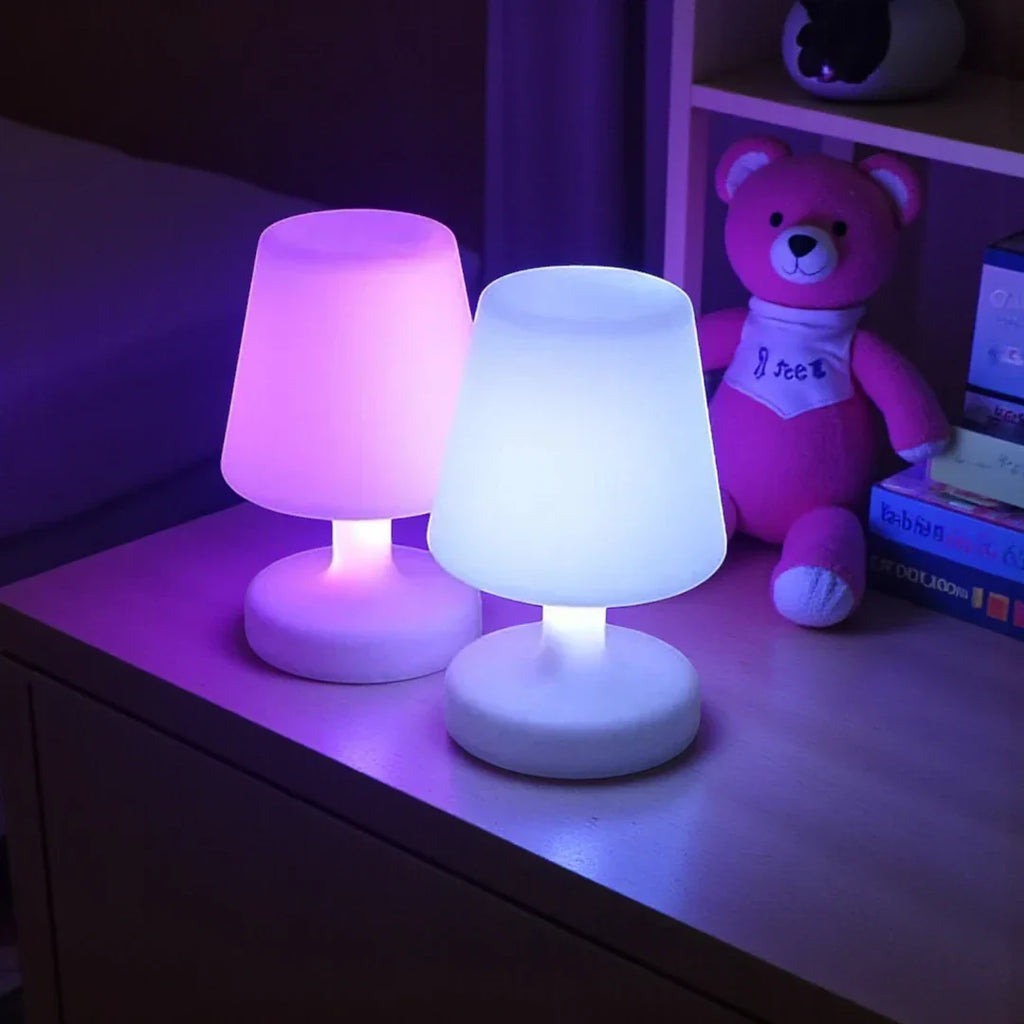 Kleine Nachttischlampe Kabellos