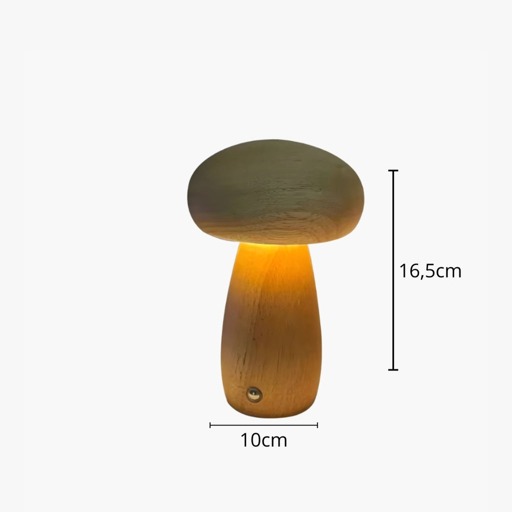 Nachttischlampe Touch Pilz