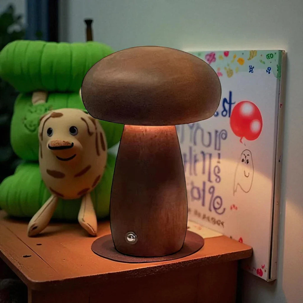 Nachttischlampe Touch Pilz