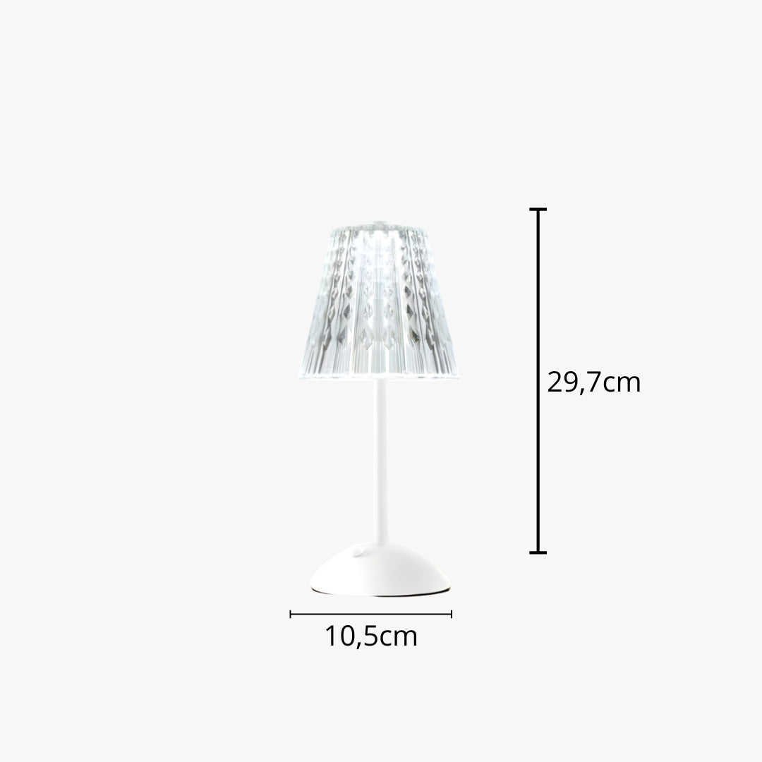 Nachttischlampe Kristall Touch
