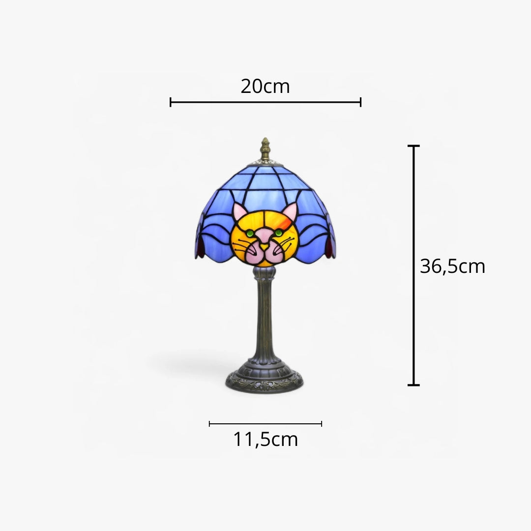 Nachttischlampe Retro