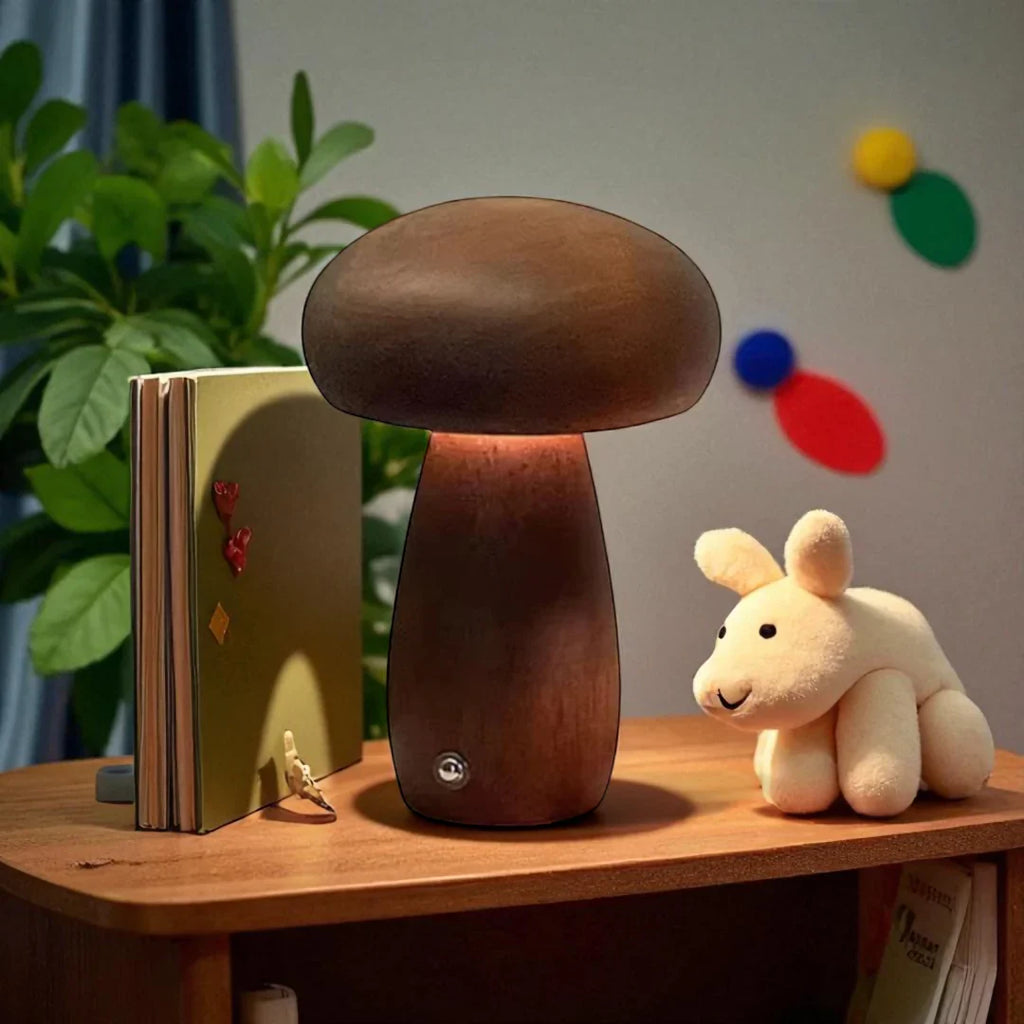 Nachttischlampe Touch Pilz