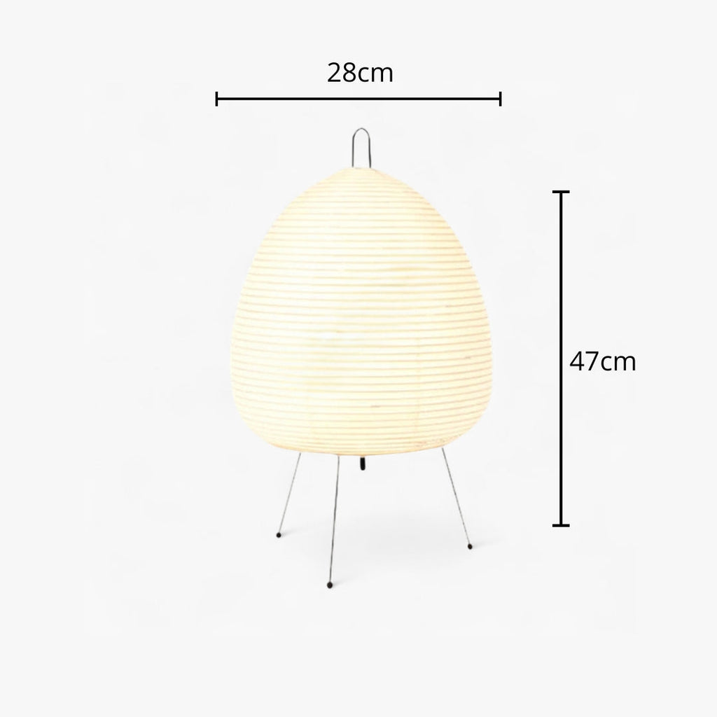 Nachttischlampe Japanisch