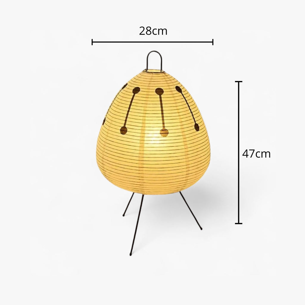 Nachttischlampe Japanisch