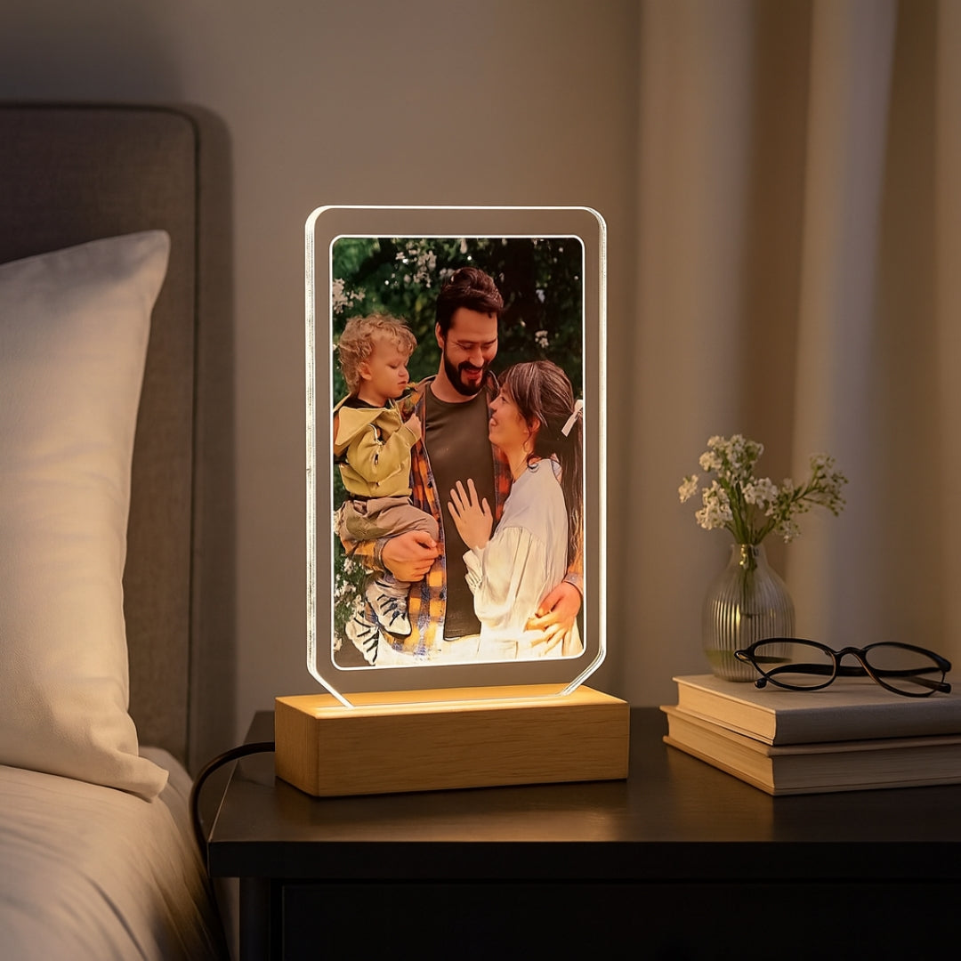 Nachttischlampe Personalisierbar