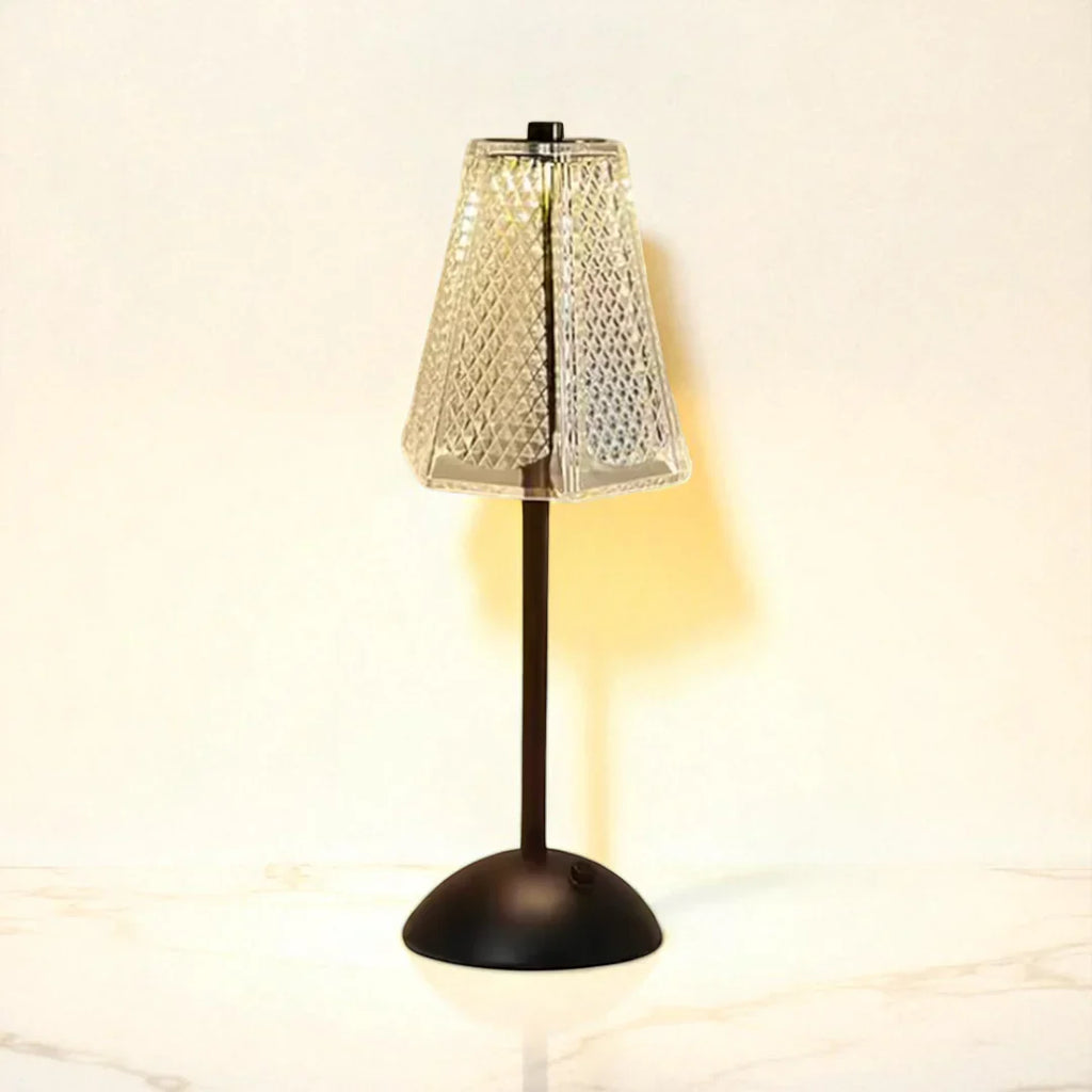Nachttischlampe Kristall Touch