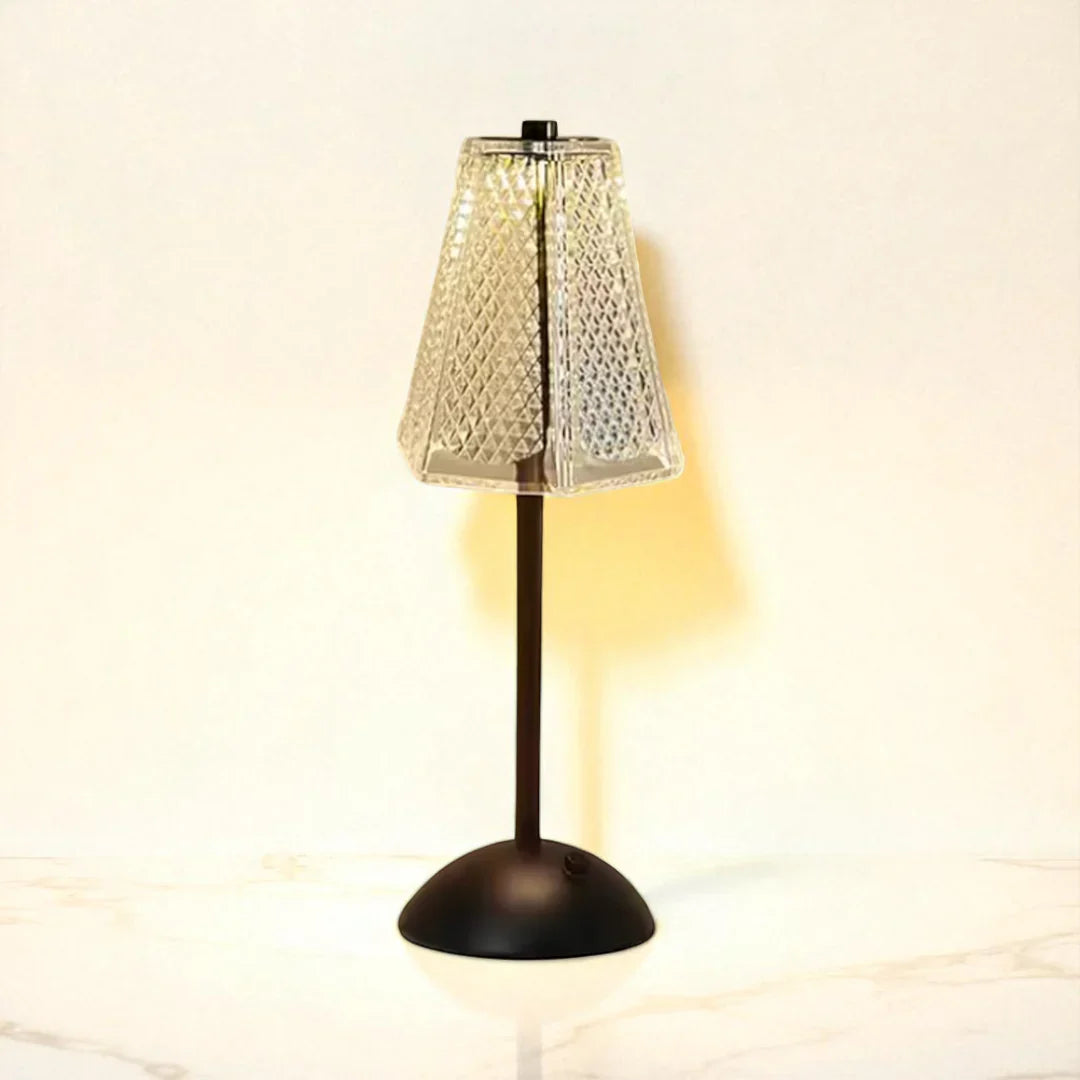 Nachttischlampe Kristall Touch