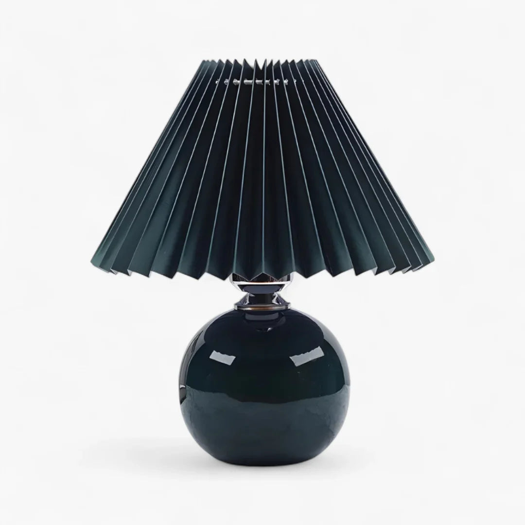 Nachttischlampe Lampenschirm Plissiert