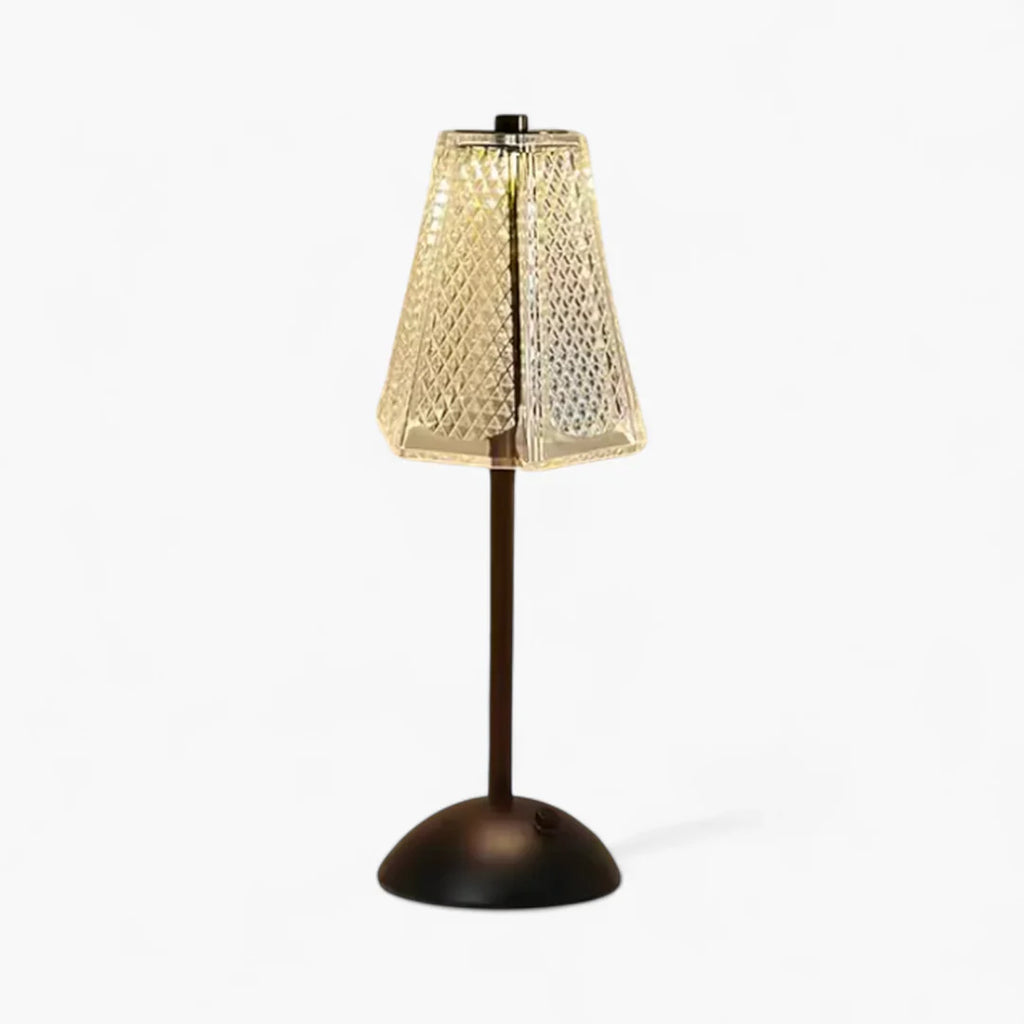 Nachttischlampe Kristall Touch