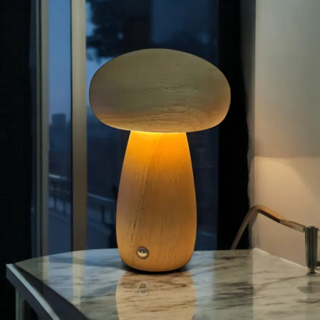 Nachttischlampe Touch Pilz