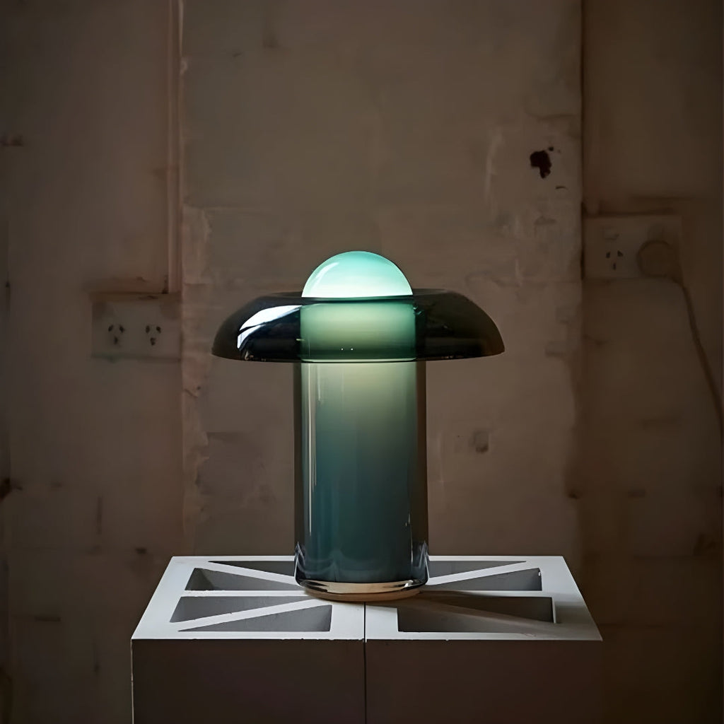 Nachttischlampe Modernes Glas