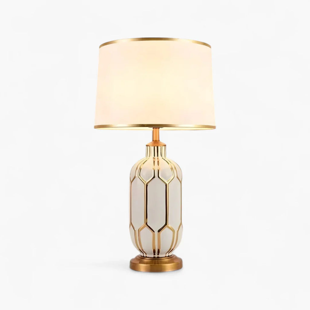 Nachttischlampe Grün Emeraude