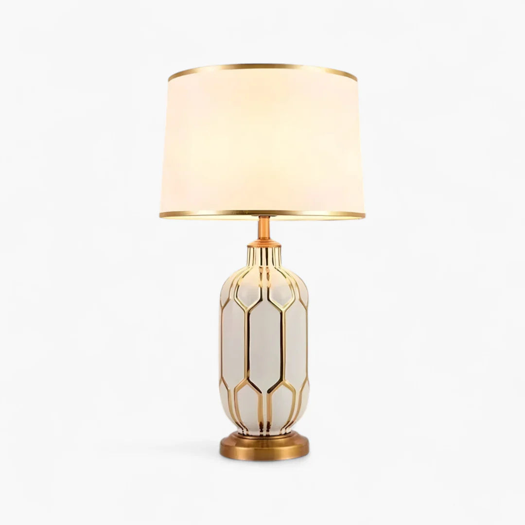 Nachttischlampe Grün Emeraude