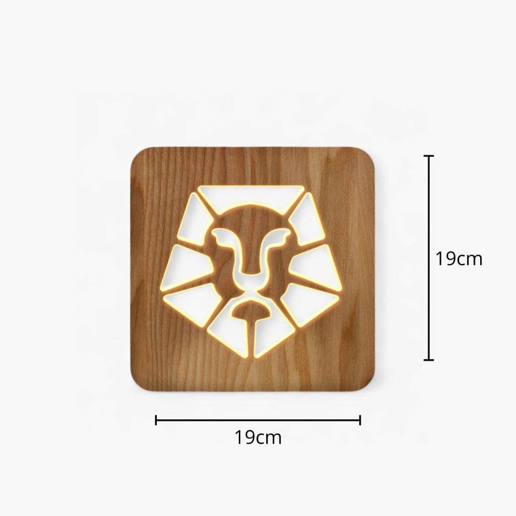 Nachttischlampe Lion