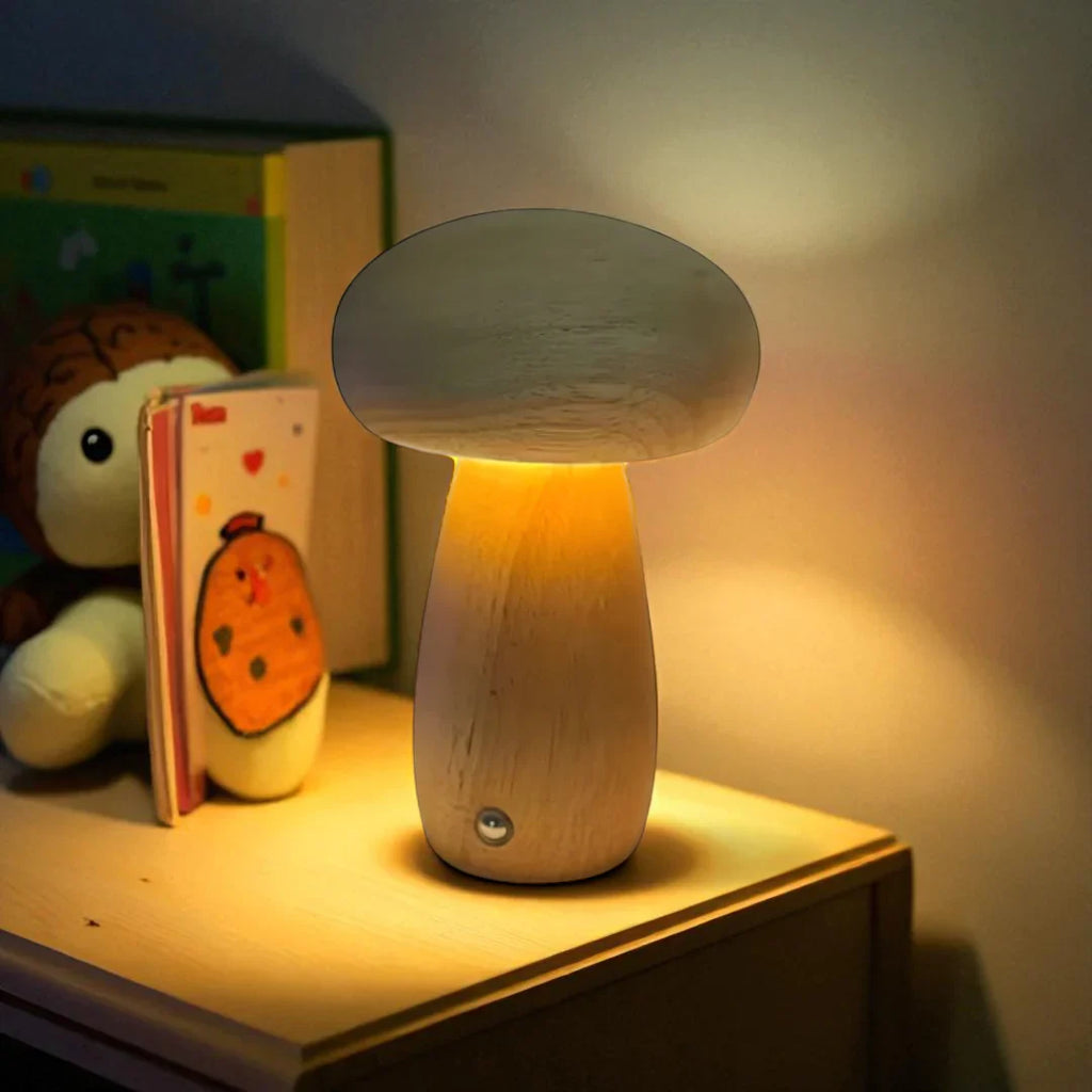 Nachttischlampe Touch Pilz