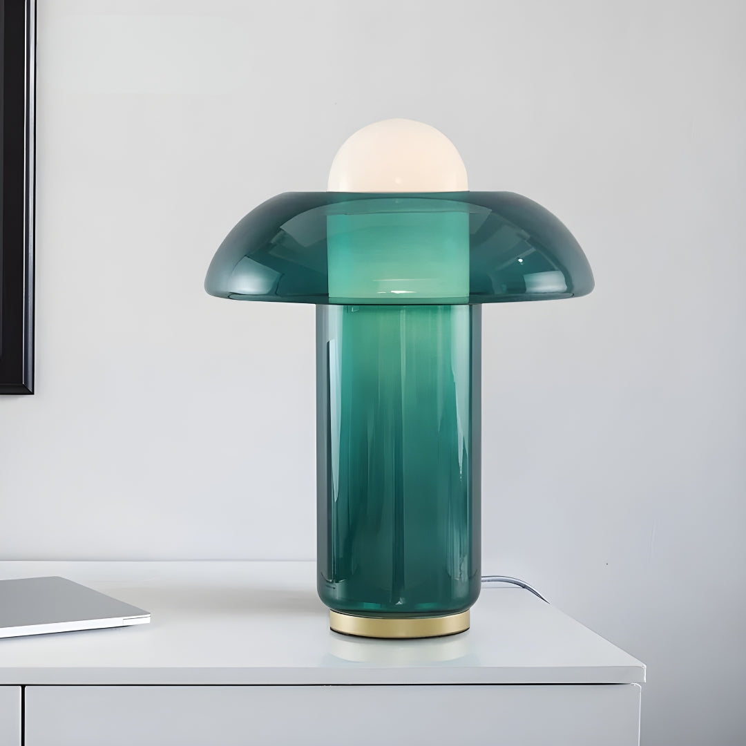 Nachttischlampe Modernes Glas