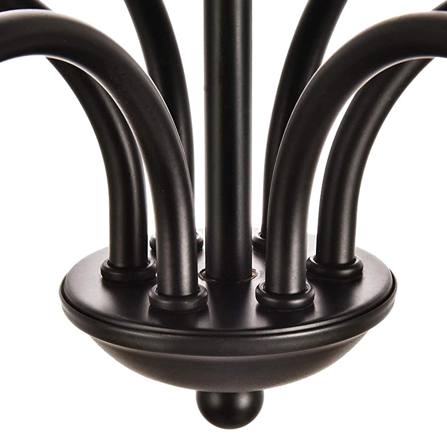 Kronleuchter Metall Schwarz