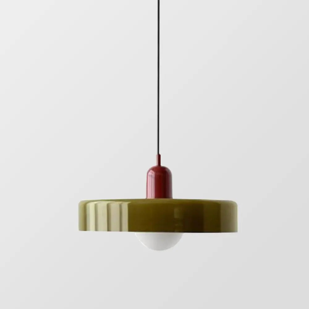Pendelleuchte aus Glas Farbig Mellan