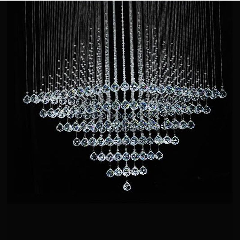 Kronleuchter Diamant Kristall Silber