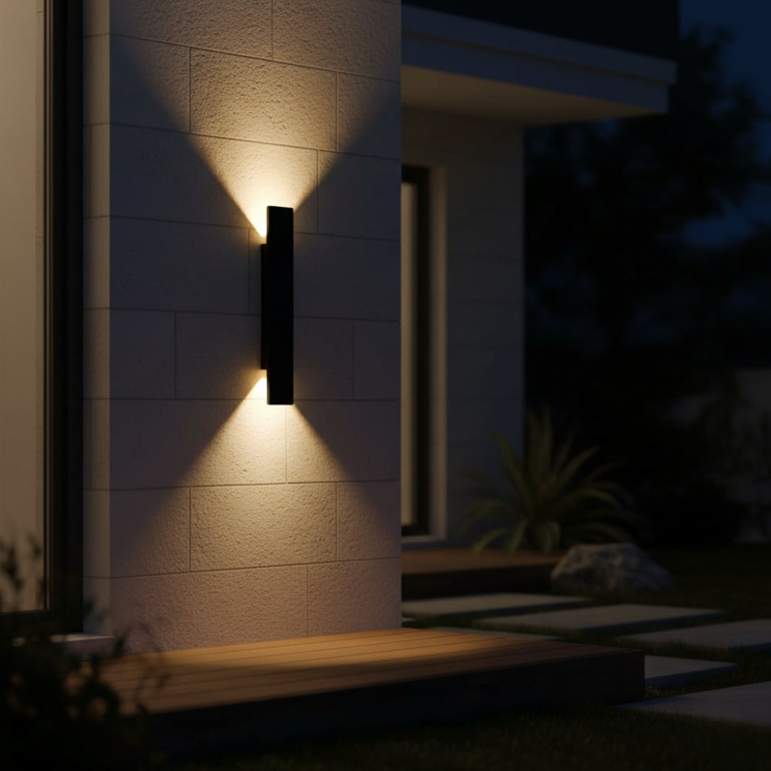 Wandleuchte Außen LED Aluminium Étanche