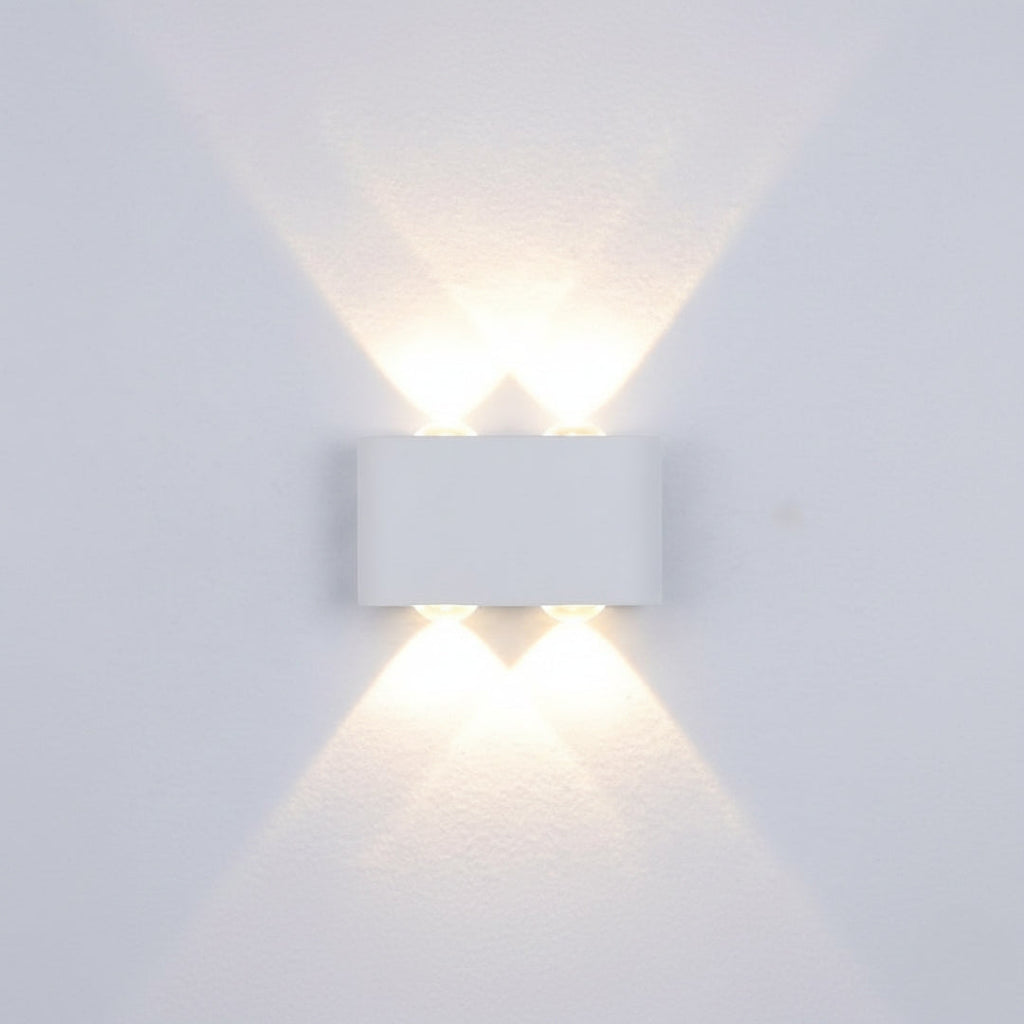 Wandleuchte Außen LED schwarz oder weiß