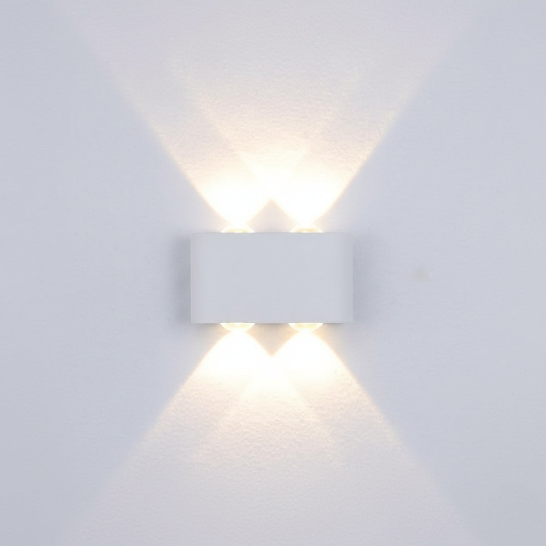 Wandleuchte Außen LED schwarz oder weiß