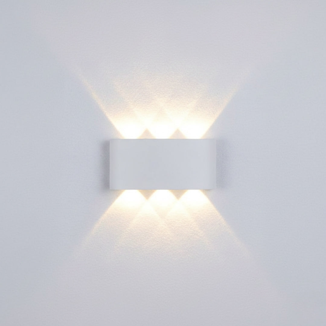 Wandleuchte Außen LED schwarz oder weiß