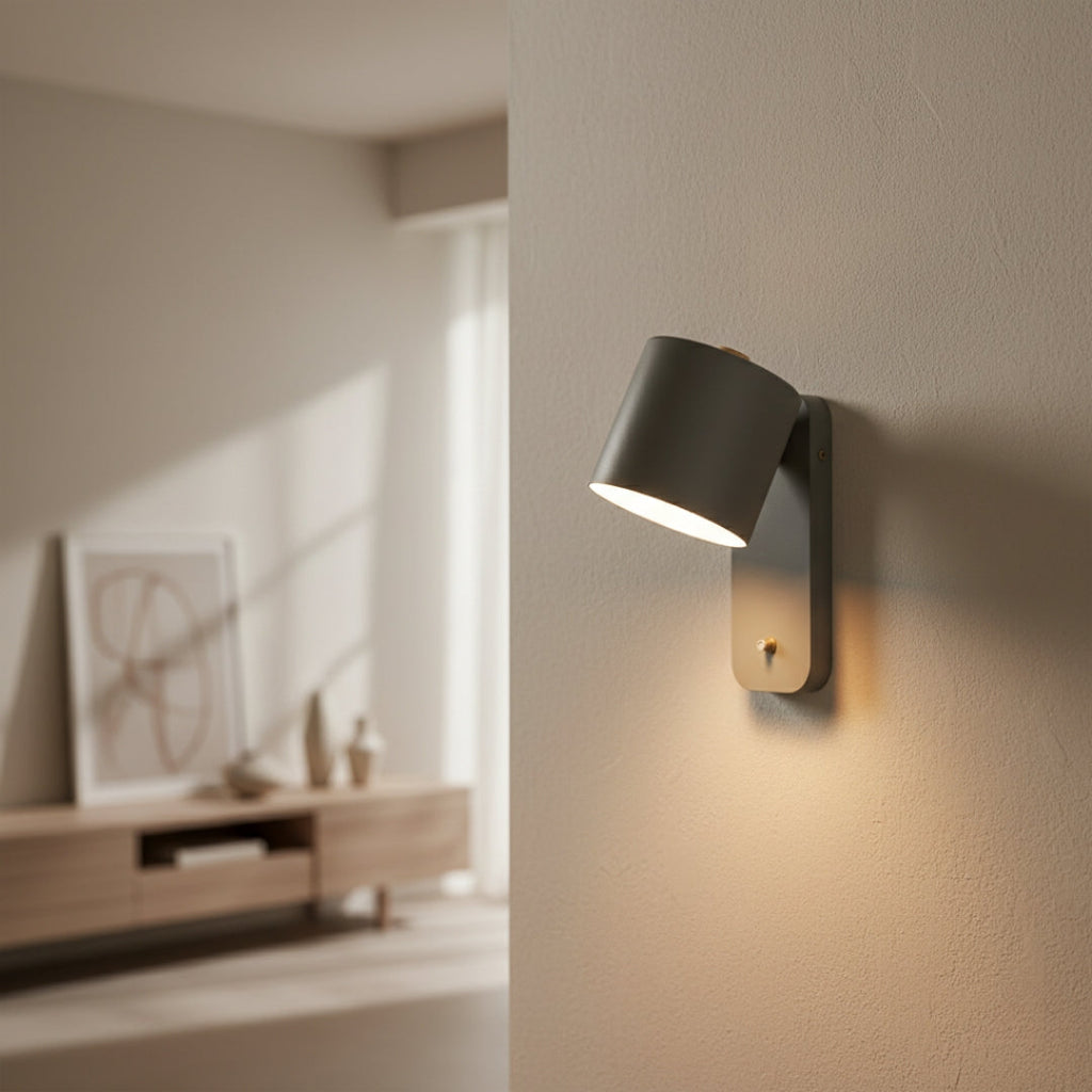 Wandleuchte LED skandinavisch mit Interrupteur für Treppenhaus
