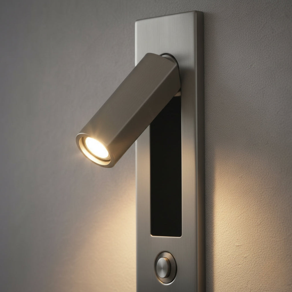 Wandleuchte Liseuse LED Quadratisch Design modern