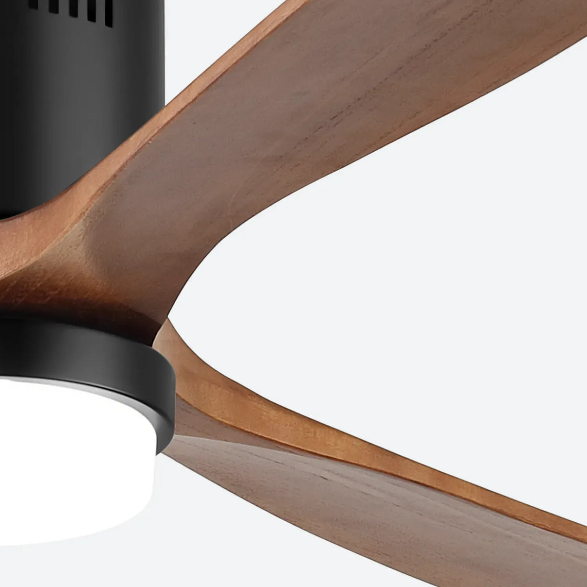 Miami | Deckenventilator 132cm Aura - Flügel Holz & LED integriert