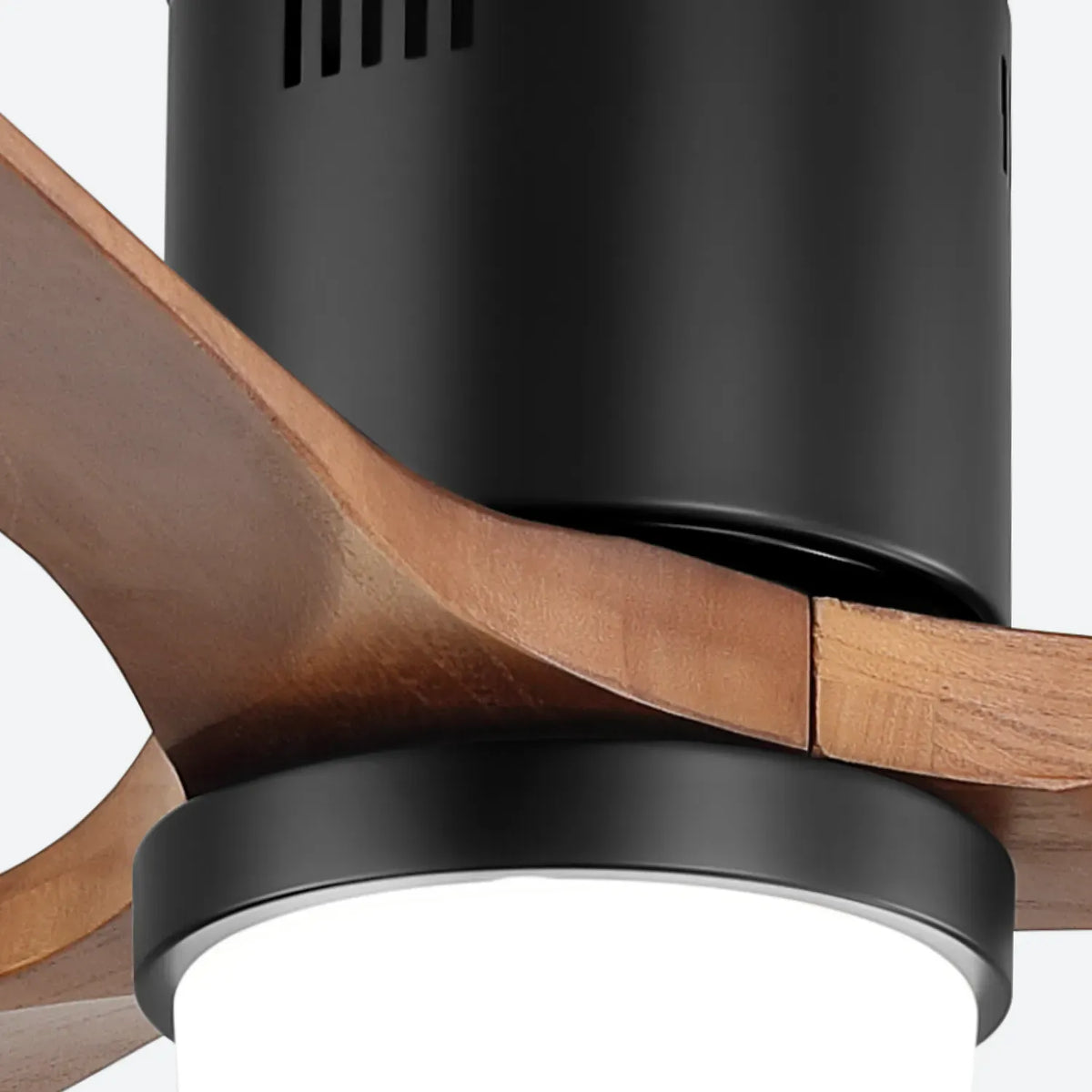 Miami | Deckenventilator 132cm Aura - Flügel Holz & LED integriert