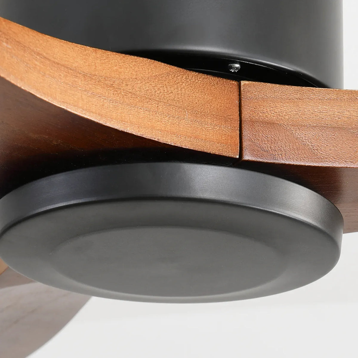 Mountain | Deckenventilator 132cm eingelassen - Sans Licht, Stahl & Holz