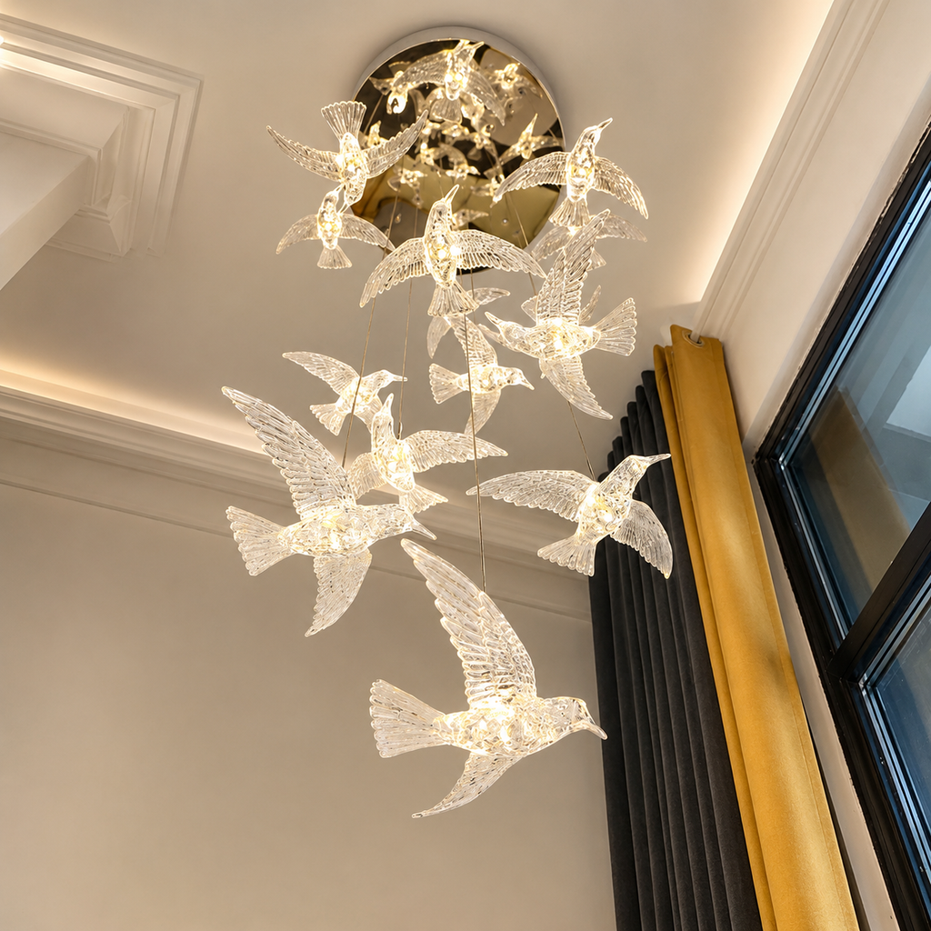 Pendelleuchte LED Vogel Design Modern