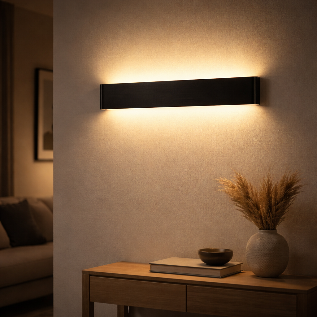 Wandleuchte LED Longue aus Aluminium Design modern