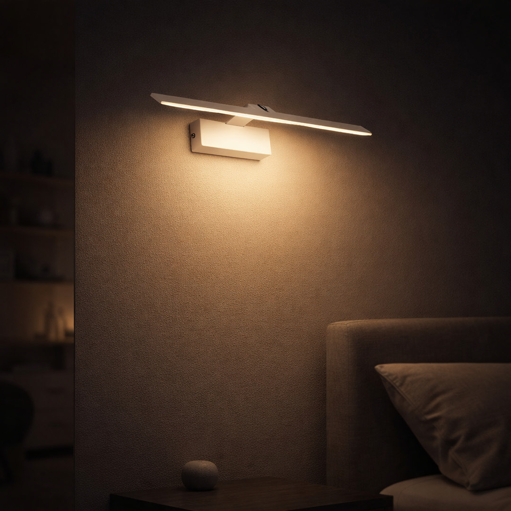 Wandleuchte LED Weiß für Bild und Spiegel