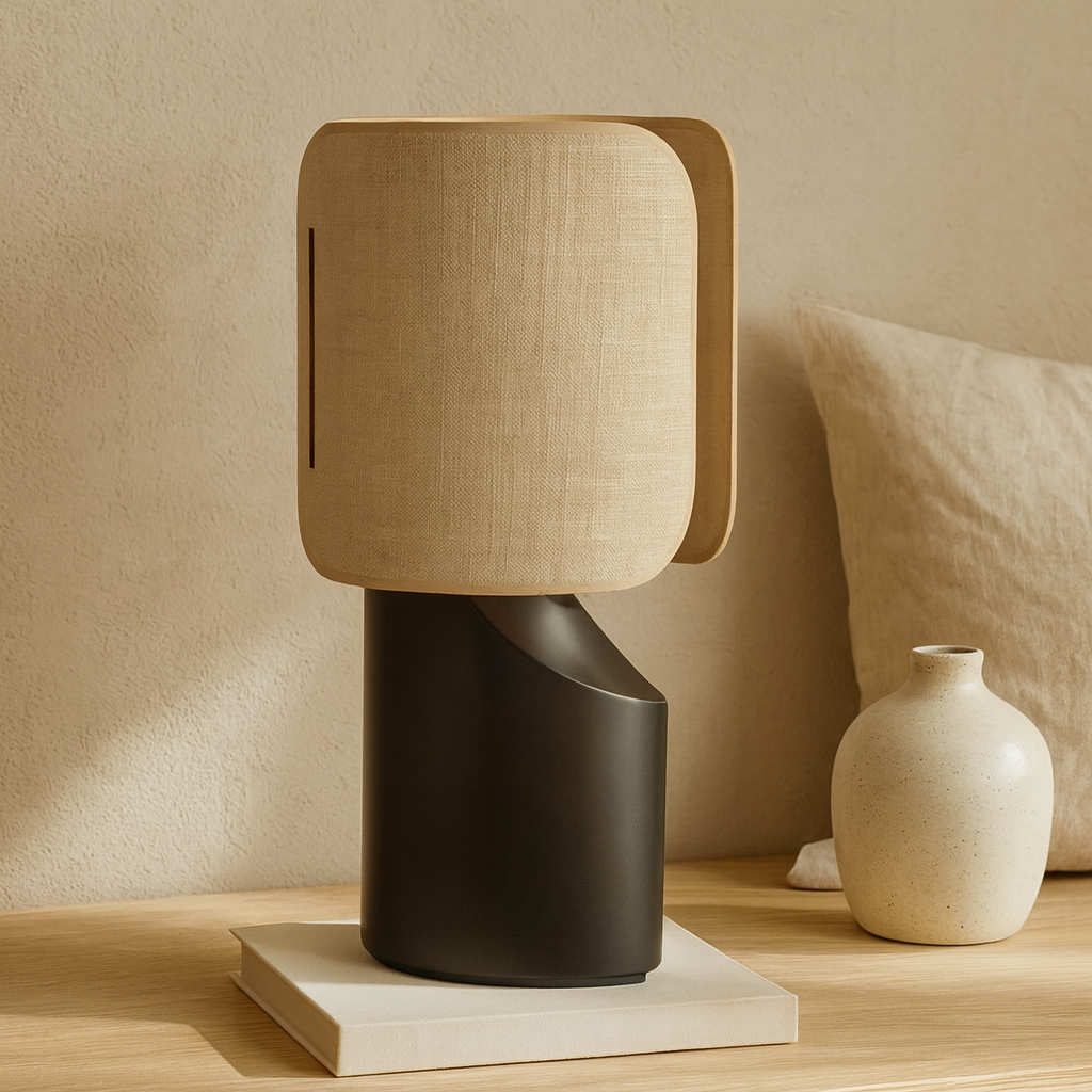 Nachttischlampe Lampenschirm Stoff