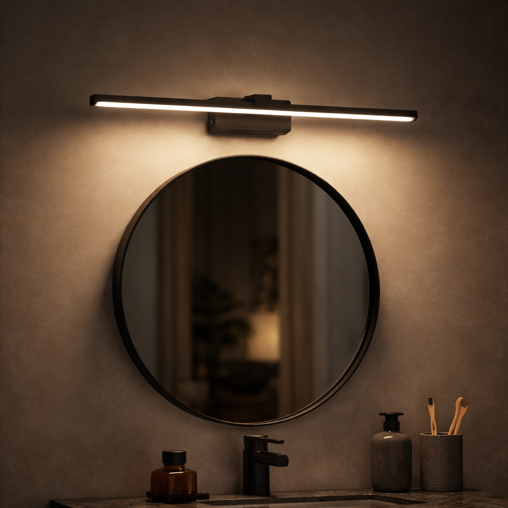 Wandleuchte LED Barre aus Aluminium für Spiegel