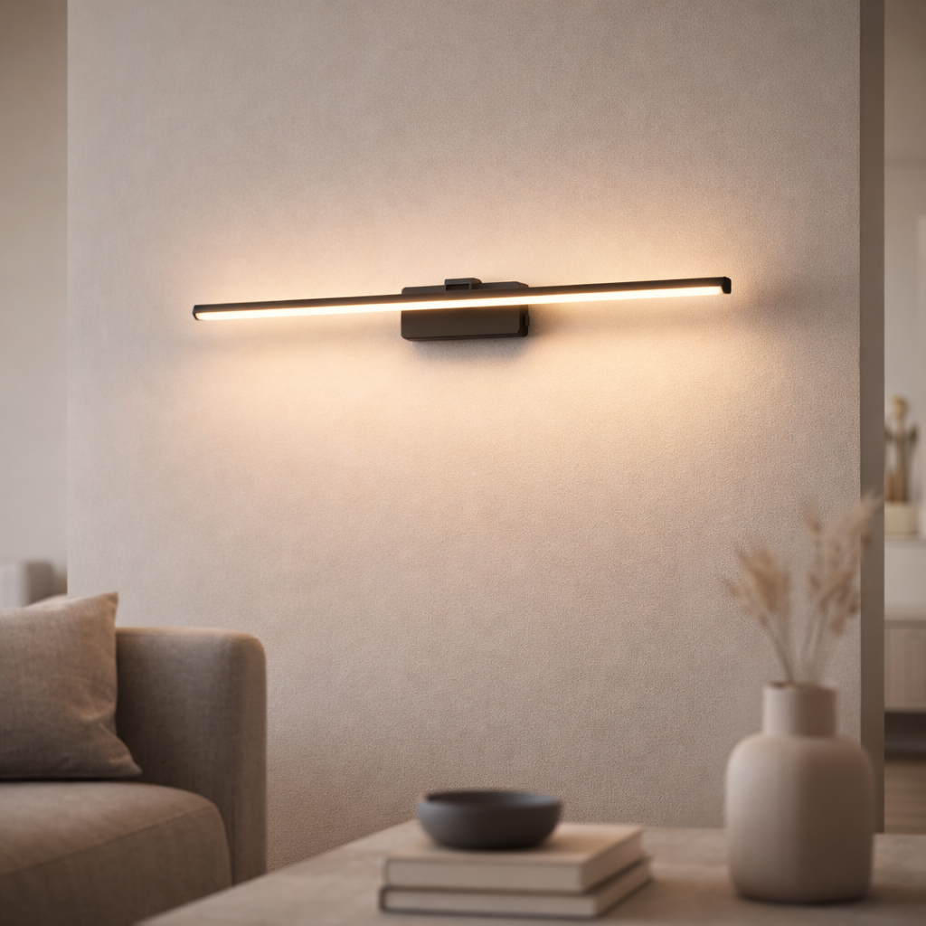 Wandleuchte LED Barre aus Aluminium für Spiegel