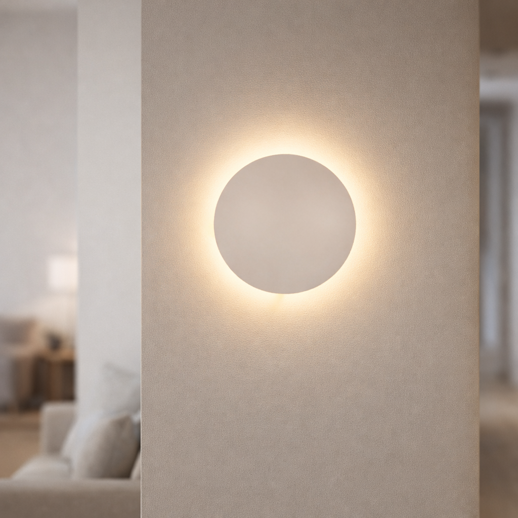 Wandleuchte LED Rund Eklipsen-Effekt Design modern